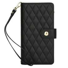 PU 仿皮翻盖手机壳适用于 17 Air 16E 16 15 14 13 12 Mini 11 Pro X XS Max XR 8 7 Plus SE 5G 2022 2020，拉链手机袋