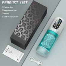 Automatic Male Masturbator Male Sex Toys, Sex Toys For Men Penis Pump With 7 Sucking & Vibrating & Thrusting & Rotating & Licking, Men Sex Toy Adult Toys Blowjob Sex Machine Pocket Pussy Stroker