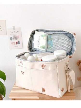 Sac isotherme pour biberon de bébé, sac de maternité, sac à langer pour poussette, organisateur de couches