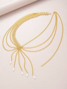 17KM Vintage Style Hollow Carved Waist Belt - Women's Vintage Belt Accessories - Unique Design, Adjustable Length Decorative, Birthday, Party, Christmas, Thanksgiving, Wedding Gift