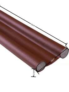 1 件式门挡风条，用于底部双挡风条，可调节扫风噪音阻断器，冷空气