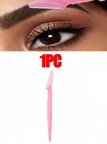 60pcs/Set Eyebrow Trimmer & Shaver, Exfoliating Dermaplaning Tool, Body Hair Removal Trimmer And Face & Eyebrow Razor Set Long Handle Blade With Precision Cover Women Eyebrow Shaping Tools Suitable For Or Travel Use