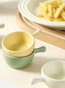 4 piezas de platos plásticos para mojar, platos para salsa de ensalada, bandejas para ketchup, aceite y vinagre para celebración del Día de la Independencia, uso doméstico, útiles escolares