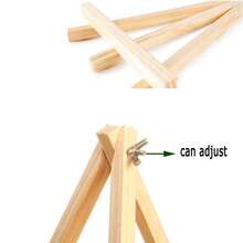 2pcs/6pcs/10pcs Wooden Easel, 6 Inch (Approx. 15 Cm) / 9.4 Inch (Approx. 24 Cm) Desktop Tripod Easel, Art Craft Drawing Painting Easel Stand, Suitable For Artist Adult Student Portable Canvas Photo Sign Holder,Home Decor ,Room Decor Gifts Birthday Graduation Decor - Multicolor - View 8