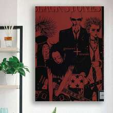 Framed NANA ANIME BLACK STONES POSTER REPRODUCTION MANGA "Home Decor Wall Art " - Framed - View 1