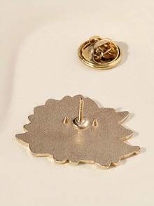 1 件可爱卡通刺猬动物胸针，适用于背包、服装、配饰、徽章、派对礼品 - 粉色 - 查看 3