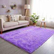 1 pièce, Tapis de zone doux pour chambre à coucher moelleux, tapis moelleux antidérapant à poils longs et doux pour le chevet, tapis de salon tie-dye pour filles enfants bébé adolescent dortoir décoration maison, tapis de chambre à coucher salon nurserie décoration de pièce