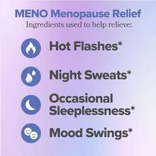 O Positiv MENO Vitamins For Menopause - Hormone-Free Menopause Supplement For Women - Black Cohosh & Ashwagandha KSM-66 - Helps Relieve Hot Flashes, Night Sweats, Mood Swings - 30 Servings (Pack Of 1) - 更年期維生素(1包) - 查看 2