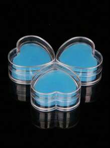 3pcs/Set Heart Diamond Painting Wax With Storage Box - Diamond Painting Accessories Suitable For 5D Diamond Embroidery, Diamond Art Tools Craft Supplies
