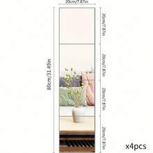 6pcs/10pcs Self-Adhesive Acrylic Mirror Wall Stickers - Flexible Non-Glass Decorative Tiles, Suitable For Home And Wedding Decor, Ideal For Tabletop Decor, Stickers, Wall Decals, Vinyl Decals, Home Decor, Spring Decorations, Add Vitality To Your Home, Rama Decor Sticker Gifts, Birthday Graduation Wall Decor, Room Decor, Wall Mirrors, Bathroom Decor, Living Room Decor