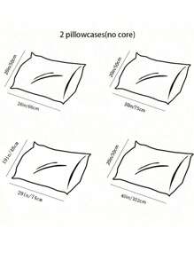 2 capas de almofada 100% algodão de cor sólida, design envelope (2 capas de almofada, enchimento de almofada não incluído), moderno e minimalista, confortável e suave para a pele, decoração de casa, adequado para hotel, quarto, quarto de hóspedes, todas as estações, roupa de cama lavável