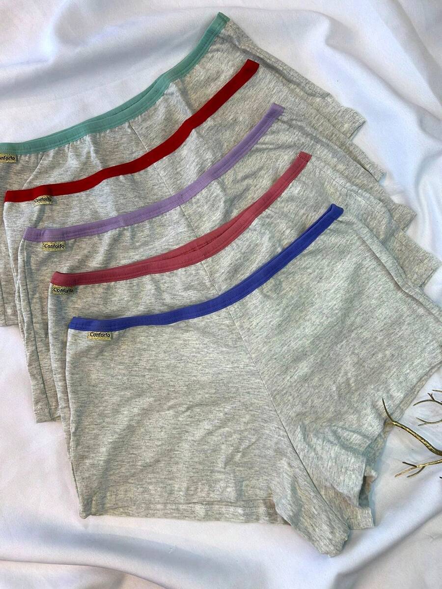 Kit 3 Kalesson Algodão Short Feminino box Conforto - Conjunto Segurança Ideal debaixo de saia vestido