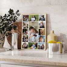 One Personalized Photo Canvas Painting, Custom Wall Decoration Print Your Photo On Canvas For Wedding, Pet, And Family Photos, Framed Wall Art, Halloween Decor, Anniversary Gift - 1Pc - View 9