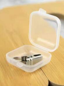 10pcs Plastic Transparent Small Square Box, Jewelry Box Earplug Small Box. Jewelry Mini Earring Box, Storage Box, Suitable For Bedroom Living Room Storage Summer Goods For Women Storage Organizer Gift Back To School