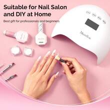 4 Jars Chrome Nail Powder Y2K Aesthetic Metallic Mirror Effect Holographic White Aurora Chameleon Chrome Powder For Nail Art Gel Polish, Nail Supplies For Nails Glitter Powder - Y01+Y02+Y04+Y06 - 查看 7