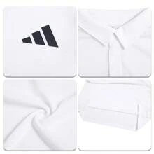 Adidas Camiseta de manga corta para hombre FAB POLO, ropa deportiva para correr, entrenamiento, fitness, cómoda, informal, tenis, POLO HR8729