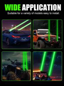 Car Remote Control Navigation Light, Auto LED Lamp For Rainproof, Fog, Anti-Rear Collision, High Speed Emergency Call, Anti-Fatigue, Flashing Warning Light