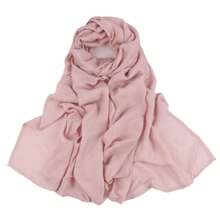 1 Chiếc Khăn Choàng Hijab Nữ Màu Trơn Chất Lượng Cao, Thoải Mái, Mềm Mại Và Thoáng Khí, Thích Hợp Để Mặc Hàng Ngày Cho Abaya - Nhiều màu - Xem 90