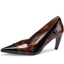 TDD Patent Leather Kitten Heels High Heels For Women Pointed Toe Pumps Closed Toe Dressy Comfortable Sexy Elegantes Wedding Slip On Formal Prom Sparkly 2.5 Inch Pump