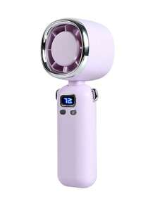 AOYI Portable Hand Held Fan, Neck Hanging Fan, Small Rechargeable Fans Foldable, 1-100 Speed Adjustable, 3000mAh, Strong Wind, Personal Cooling Summer Holiday Vacation Essentials For Room, Home, Travel, Beach, Sports, Indoor, Outdoor, Hiking, Backpacking, Camping, Sports