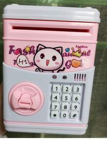 1pc Bestselling Retro Telephone Piggy Bank, Mini Vintage Storytime Coin Bank, Creative Ornament Toy Savings Box [Some Parts Randomly Selected, Color May Vary]