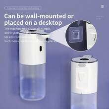 400ML Digital Display Smart Infrared Automatic Soap Dispenser, Electric Handwashing & Dishwashing Machine, High-Tech Cleaning Product, Drill-Free Installation, Transparent Bottle, Tabletop Or Wall-Mounted, Type-C Rechargeable, IPX5 Waterproof, 6-Level Flow Control, Suitable For Bathroom, Guest Room, Kitchen, Autumn New Arrival