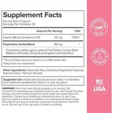 O Positiv FLO PMS Vitamins For Women, 30 Servings (Pack Of 1) - Proactive PMS Relief - Targets Hormonal Breakouts, Bloating, Cramps, & Mood Swings With Chasteberry, Vitamin B6, & Lemon Balm - 經前症候群膠囊(3粒裝) - 查看 5