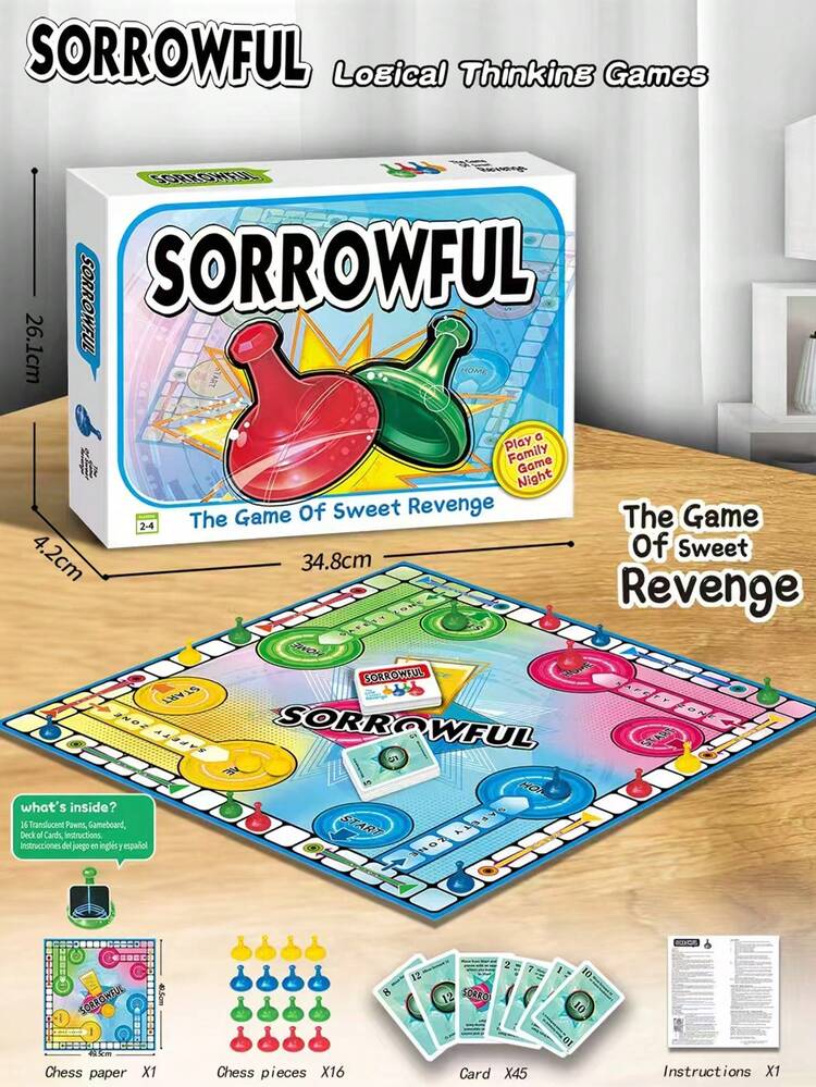 Juego de tablero de reacción en cadena triangular para decoración navideña, juego geométrico multijugador de triángulos con bandas elásticas, entretenimiento casual para fiestas, juguete de juego, juego de carreras de caballos, juegos de Navidad, mini juegos, juguete de caballo - Negro - Añade 11