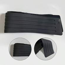 Automotive Accessories Rear Trunk Bumper Protector Strip, Guard Plate Protective Strip, Anti-Collision Anti-Scratch Rear Door Sill Rubber Trim