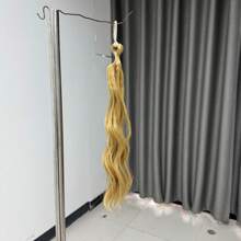 1pc Ombre Wavy Braided Ponytail Wig