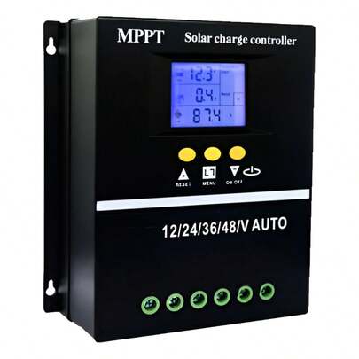 Controlador De Carga Solar 100a Regulador Mppt 12/24/36/48v