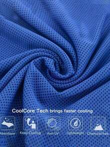 1 toalha esportiva, toalha esportiva refrescante, secagem rápida para atividades ao ar livre, toalha com gelo refrescante. Fitness, corrida, toalha fria que absorve o suor. Escola, volta às aulas, viagem, itens essenciais para viagem, itens essenciais para casa, toalha, cuidados com a pele - Multicolorido - Ver 6