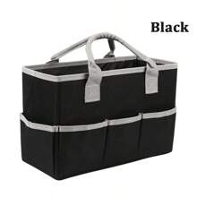 1pc New Diy Handmade Knitting Storage Bag Crochet Hook Wool Storage, Household Goods Storage Bag Large Capacity Portable Miscellaneous Storage Bag, Suitable For Home Items Storage, Travelling Out Of The Use Of Holiday Family Gifts