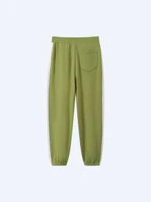 Annil Abbigliamento per bambine, pantaloni sportivi a maglia stile tween girl, pantaloni della tuta con caviglia, primavera