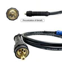 15AK Welding Tool 3m/118.11 Inch Heavy Duty Smooth Liner, Suitable For MIG/MAG Welding Machines - Durable Metal Body, High Temperature Resistant, Easy-Operation Handle, Construction And Metal Fabrication Projects, Welding Accessory