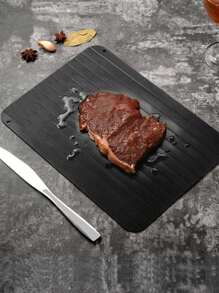 1 pièce Plateau de décongélation rapide, décongélation rapide des aliments congelés, viande, fruits, planche de décongélation, plateau de décongélation, petit outil de camping