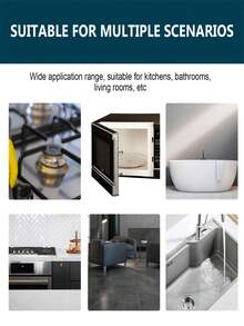 Mold RemoverKitchen Cleaning Concentrate Kitchen Heavy Oil Stains Range Hood Cooktop Black Dirt Cleaner - Green and White - View 4