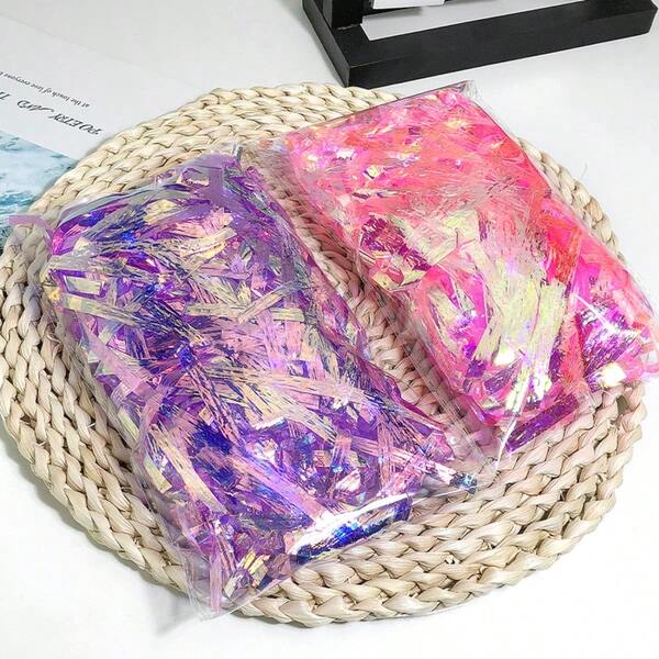 50 جرام / عبوة حشو القصب الملون بشكل زورا، ديكور للاحتفالات