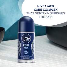 Nivea For Men Cool Kick Anti-Transpirant Deodorant ROLL-ON, 50 ML / 1.7 OZ (PACK OF 3) - Multicolor - View 4