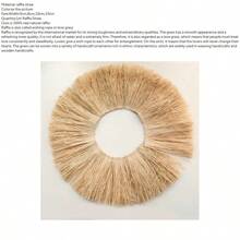 1m natürliche Raffiabast Stroh Quasten Gras Girlande Ornament Hochzeit Party Wohnzimmer Schlafzimmer Hintergrund Dekorationen