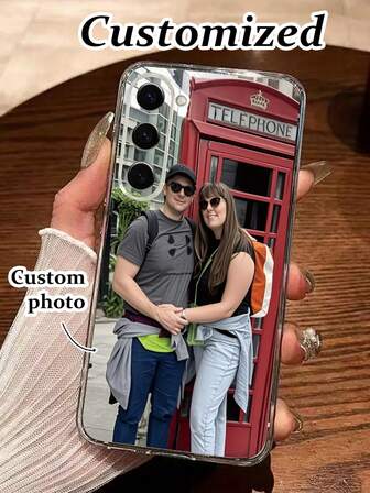 Custom Photo Perforated Transparent Painting Thickened Anti-Fall Painted Protective Phone Case Suitable For Phone Case/Phone Protective Case/Protective Case/Outer Shell/16 Phone Case/11 Phone Case/ Galaxy Custom Phone Case Suitable For IPhone15/IPhone14/IPhone13/IPhone16/IPhone16Pro/IPhone16Plus