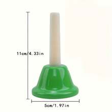 8pcs Hand Bell Set - Multifunctional Musical Instrument Suitable For Music Lovers, Students And Teachers - Durable, Easy To Play, Suitable For Classroom, Performance And Practice, Portable Instrument, With Handle - Suitable For Holiday Celebrations