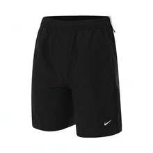 2025 Tween Boy Nike Dri-FIT 多色编织短裤 DX5382-010 - 黑色 - 查看 1