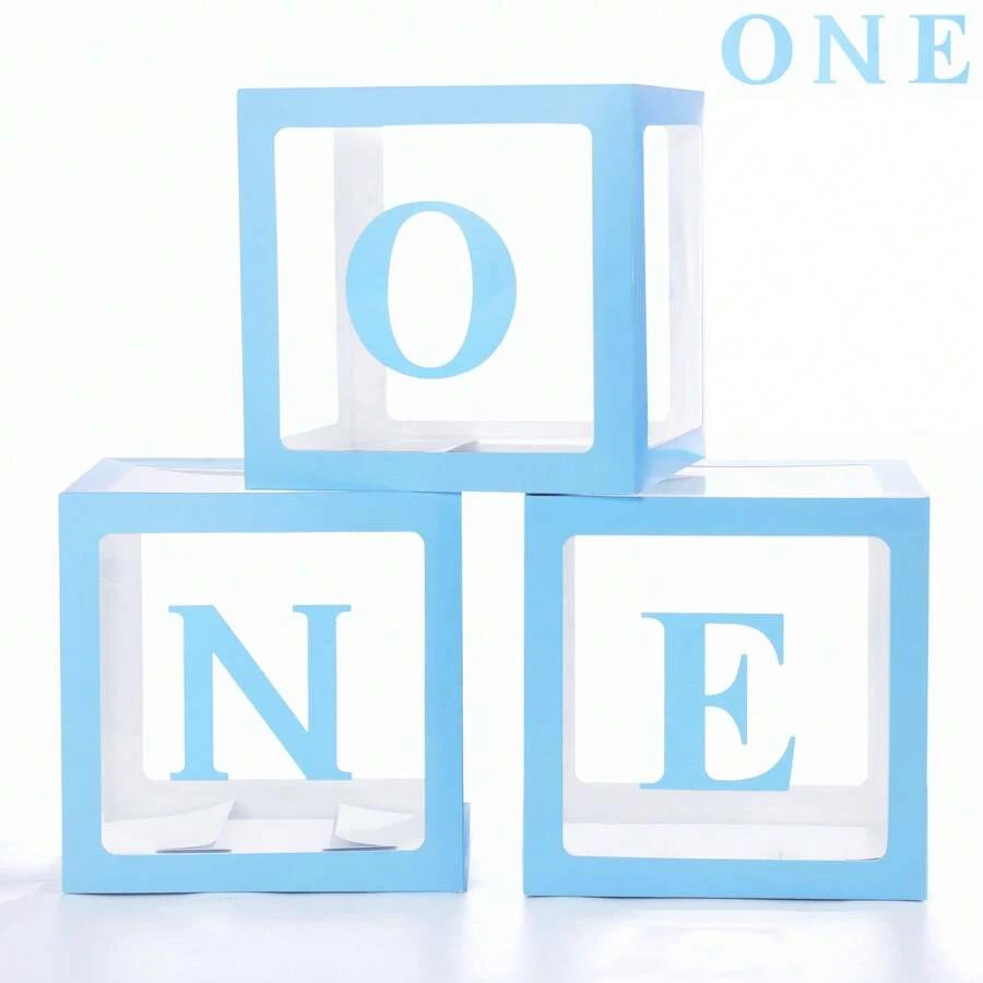 Transparent Letter Baby Shower Box Birthday Wedding Customized Name Balloon Box, Birthday Party Decoration, Gender Reveal Party, Large Transparent Box, Birthday Decoration Backdrop, Holiday Party Decoration, Home Decor, Fireplace Decoration, Baby Shower Box, Background Photography Prop