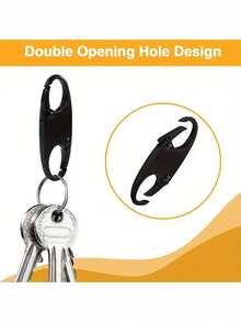 4/6/8/10 Pieces Of Multi-Color Detachable Zipper Pullers Instant Zipper Repair Kit Pullable Pullers - Easily Replace Torn And Broken Zippers Down Jacket Jackets Bags Universal Zipper Pullers Snap Repair Pendant Zipper Pullers Universal Accessories For Bags , Clothes, Backpacks, Wallets And Handicrafts - Black Embroidery Supplies - Multicolor - View 6