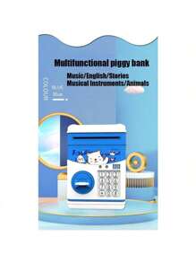 1pc Bestselling Retro Telephone Piggy Bank, Mini Vintage Storytime Coin Bank, Creative Ornament Toy Savings Box [Some Parts Randomly Selected, Color May Vary]