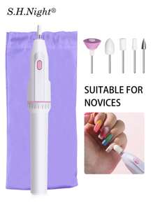 8pcs Nail Drill – Portable, Pink Mini Mouse Nail Lamp Nail Dryer Machine UV/LED Lamp Portable Micro USB Power Supply Cable Home Use Drying Lamp For Gel,7/1pc Professional Polisher Machine For Quality Home Manicure & Pedicure Electric Nail Drill Machine Set, Grinding Equipment Mill For Manicure Pedicure, Professional Strong Nail Polishing Tool SB-Powered LED Nail Lamp – Portable, Quick-Drying Manicure Tool For Professional Gel Polish