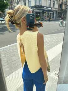 Robe femme avec imprimé homard de Boston, col rond, style ras-du-cou, couleur jaune beurre, nouvelle collection printemps-été. Simple et élégante, convient pour la remise des diplômes, les 4 juillet, les déplacements et les sorties d'été