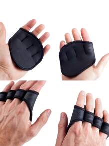 1pc/ Unisex Anti Skid Weight Cross Training Gloves Man And Women Lifting Palm Dumbbell Grips Pads Unisex Gym Workout Fitness Sports For Hand Protector Gym Accessories