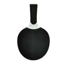 1pc Rubber Table Tennis Racket, Paddle Set With Double-Sided Rubber Grip, For Student Training And Recreation - Suitable For Indoor And Outdoor Use